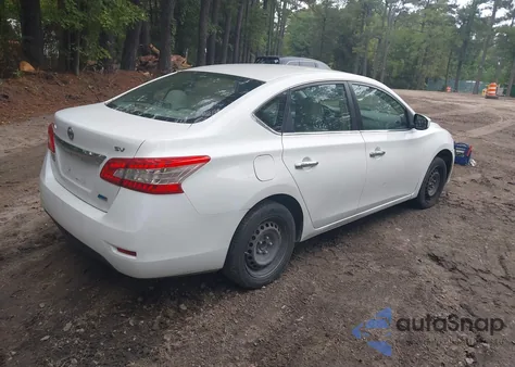 2013 Nissan Sentra Sv from USA, damaged, VIN 3N1AB7AP0DL697524